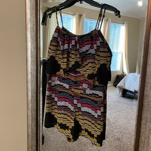 Bebe Multi-Color Romper